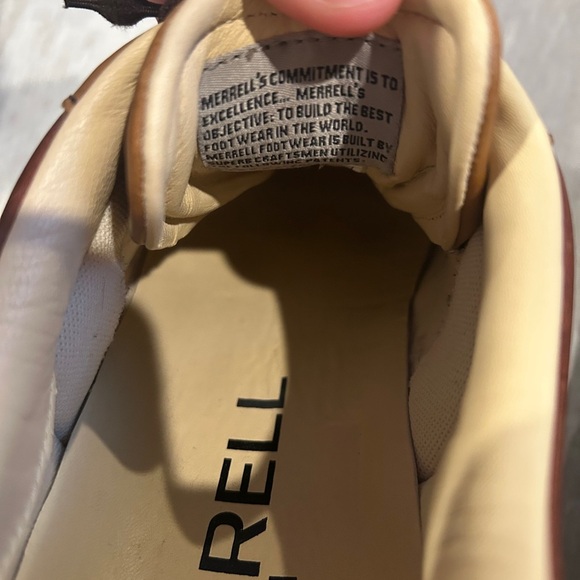 GUC Merrell Solo Luxe Leather Shoes Sz 12 - Picture 10 of 11